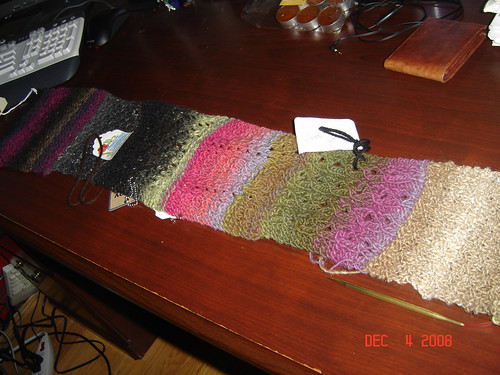 Traveling Scarves Group 37 Noro "Gramma's scarf"