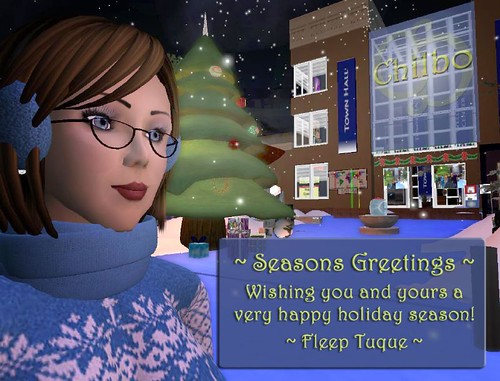 Happy Holidays Card from Fleep!  (2008)