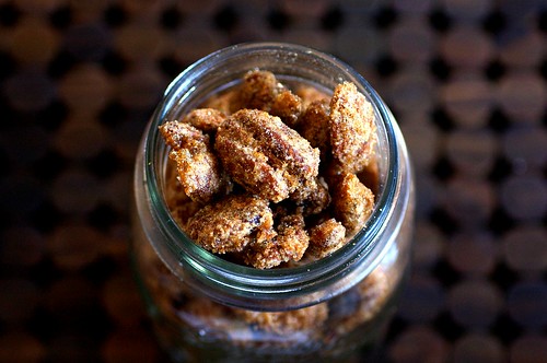 sweet and smoky-spicy nuts