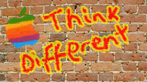 apple wallpaper graffiti. Apple Wallpaper - Graffiti. An Apple logo wallpaper that I made. Feel free to use it on your desktop!