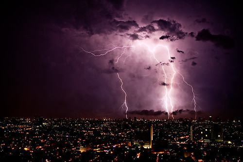 4649676562 57e8d56b69 Lightning over Manila, Philippines