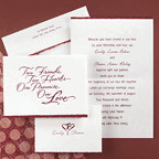 French Fold Invitations, French fold wedding invitation inspiration, wedding invitation, flowers, photos
