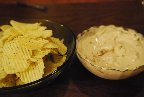Chips with dip