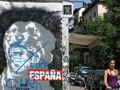 España street art, Madrid, Spain