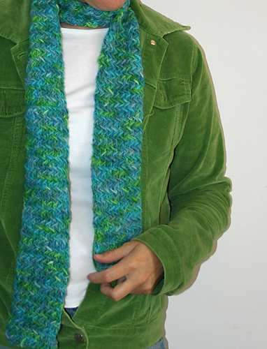 favorite scarf for my favorite green jacket
