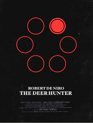 poster arte película Deer Hunter