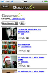 12seconds on the iphone