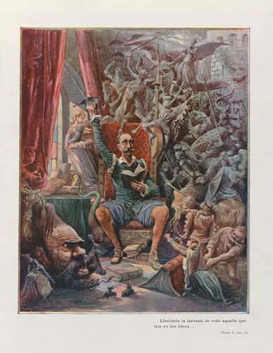 028-El ingenioso hidalgo Don Quijote de la Mancha 1905 - acuarelas de Salvador Tusell