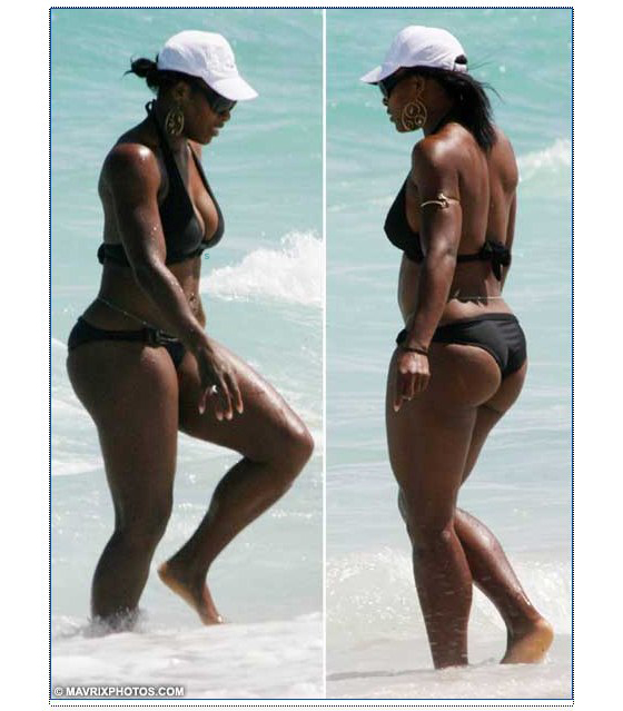 Serena Williams’ Booty Gets A Breather
