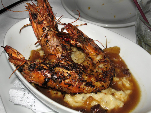 Grilled Gulf Shrimp and Stone Ground Grits
