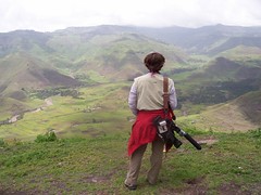 Taking a Breather in the Great Rift Valley during the lush rainy season, Lalibela, Ethiopia, 08/07