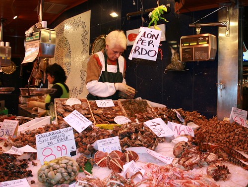 Fishmongers - Boqueria, Barcelona