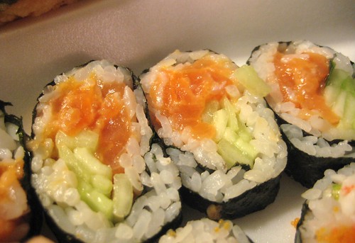 Spicy Salmon Roll @ Ugly Roll Sushi by you.