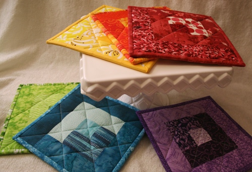 quilted potholders