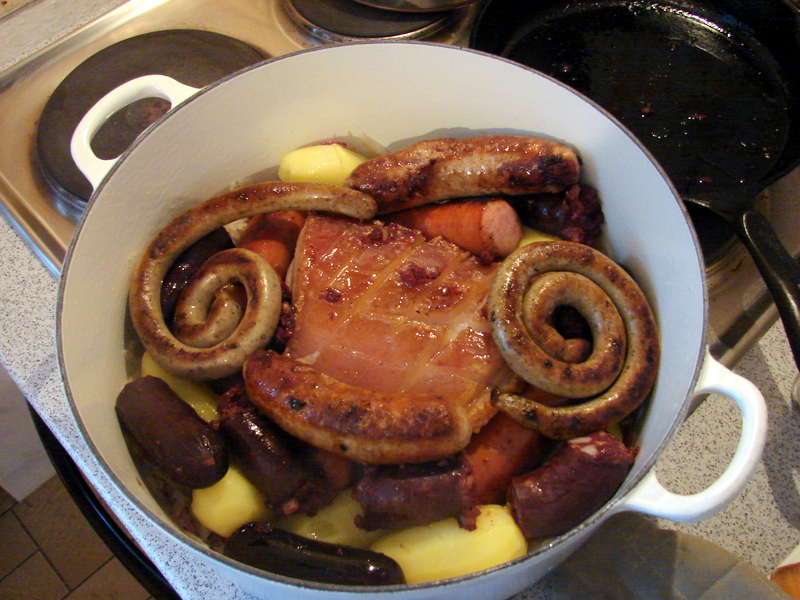 making the choucroute