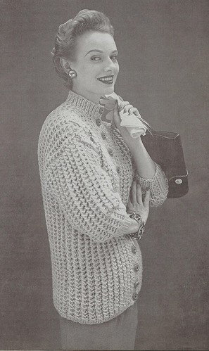 Bernat cardigan from 1954