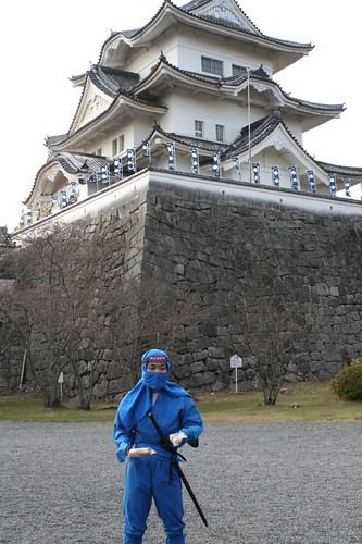 ninja, Iga castle Japan by Samurai Shiatsu.