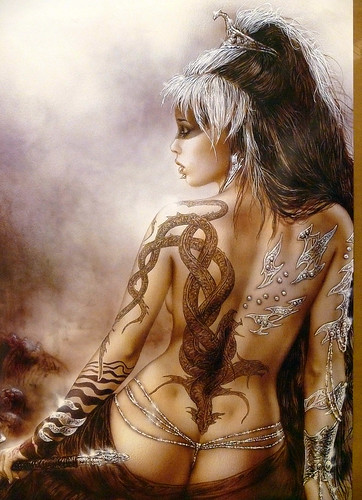  Fantasy Tattoo Woman 