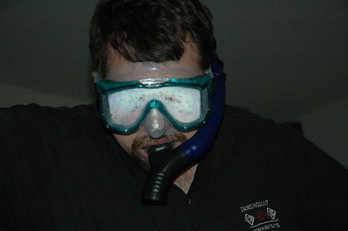 New snorkle and mask