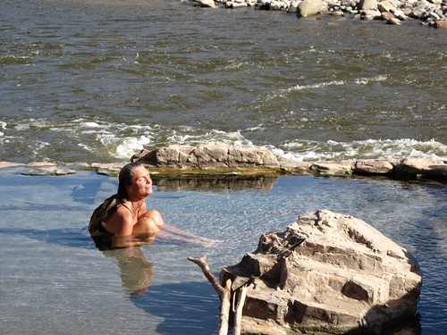 Hot springs at Big Bend National Park, Texas