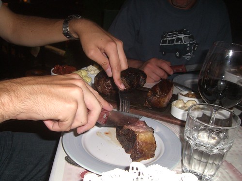Last dinner in Argentina. Unfortunately, I don\'t remember much.