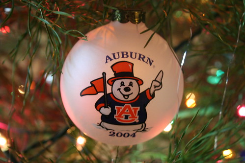 Auburn Ornament