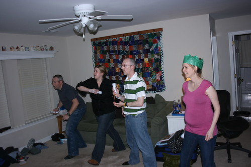 playing Wii