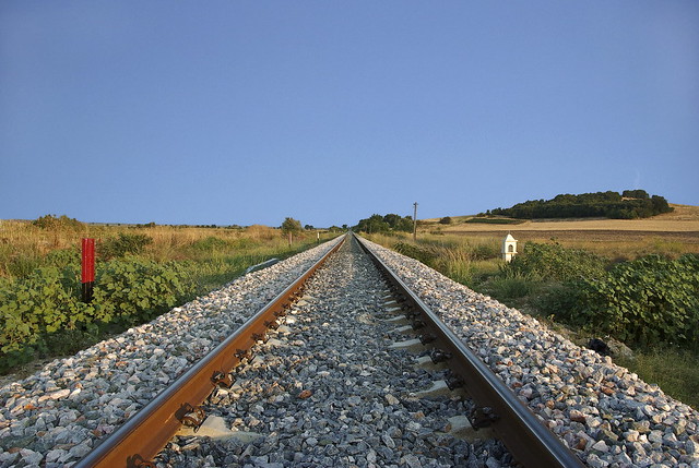 Fylakto - Γραμμές του Τρένου στο χωριό Φυλακτό Ν. Έβρου