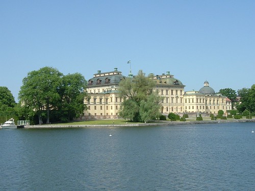 2nd view of Drottningholm Palace from the boat