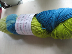 German sock yarn - lovely colors!