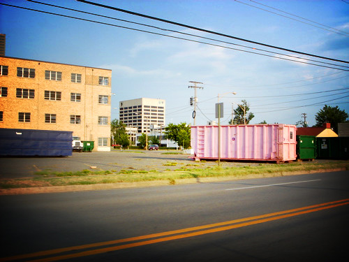 Pink Dumpster