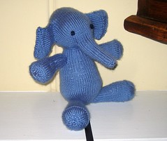 The elephant toy named "Mrs. P."