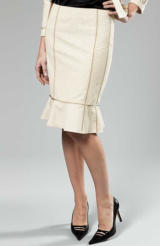 nanette lepore girdle skirt (inspiration)