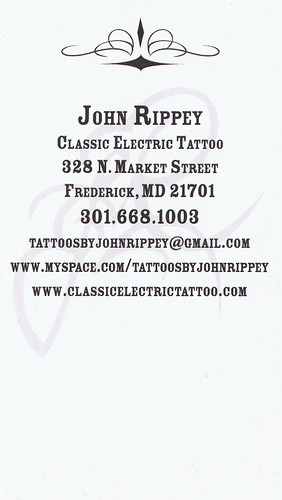Don wandered into a tattoo parlor on Main Street where he got his "Rock Christopher Waller - Main Street Tattoo | Flickr - Photo Sharing!