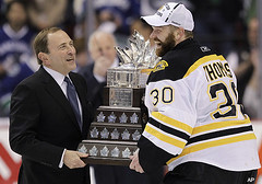 Stanley Cup Bruins Canucks Hockey
