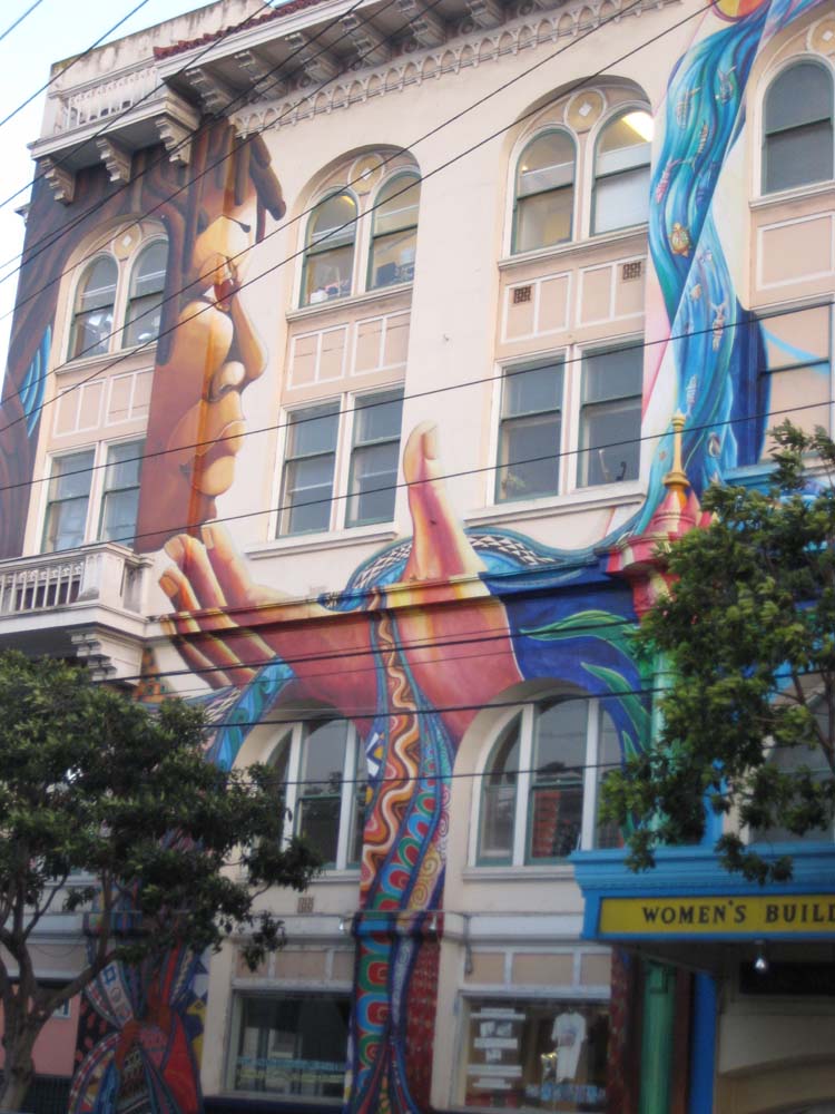 women's building mural (left)