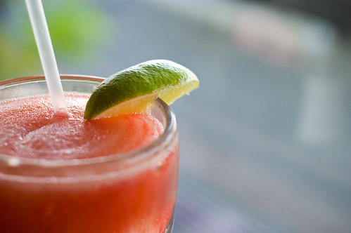 Strawberry margarita – the perfect longevity drink.