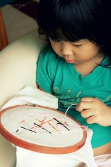 Crafting with Kids : Stitching