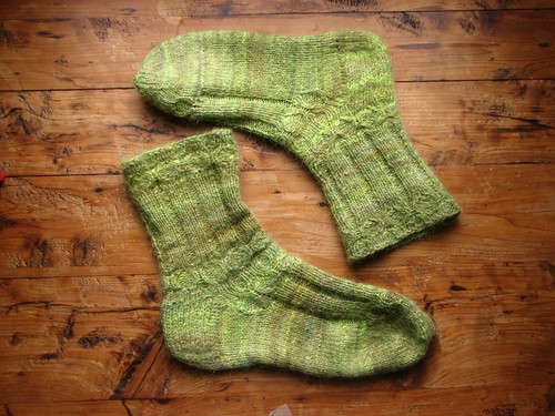 Winter Solstice socks