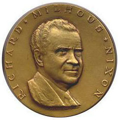 1969 Nixon Inaugural Medal obv