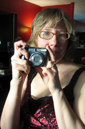 Alyce with New Camera (Click to enlarge)
