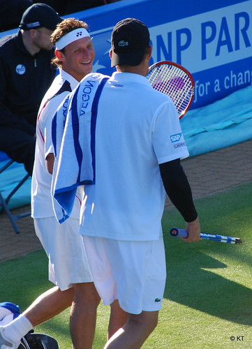 Andy Roddick - Doubles partners - Nalbandian & Roddick