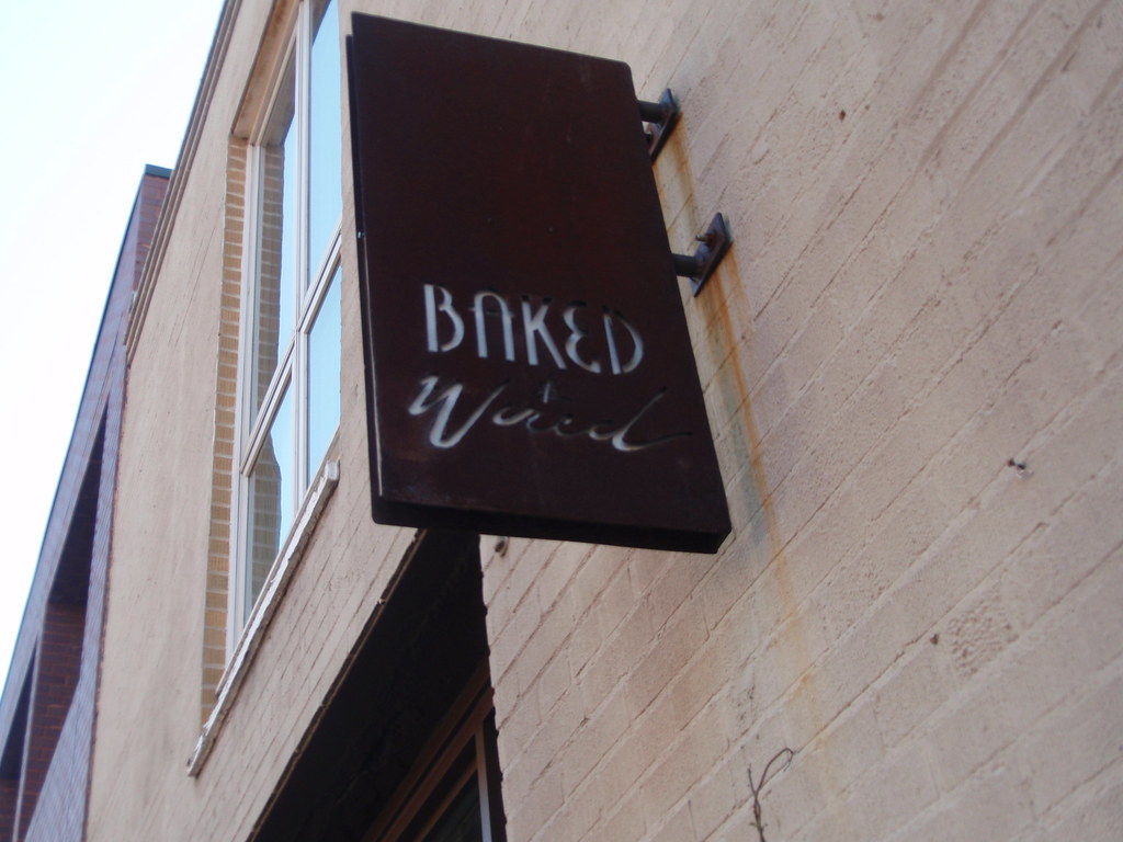 Sign for Baked & Wired