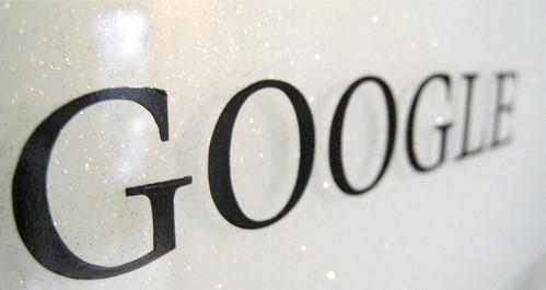 Google logo, Black and White