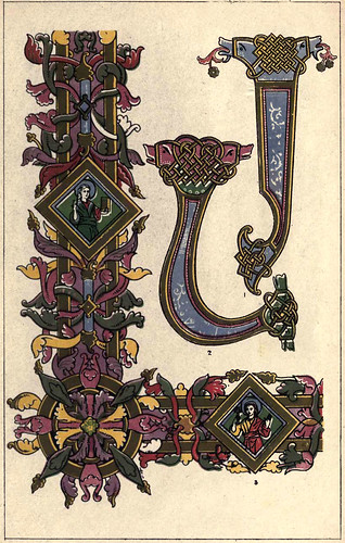 04- Siglo X- Motivos tomados de los Evangelios de Canuto, en Winchester