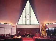 Geist Christian Church at Christmas