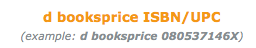 BooksPrice.com Examples