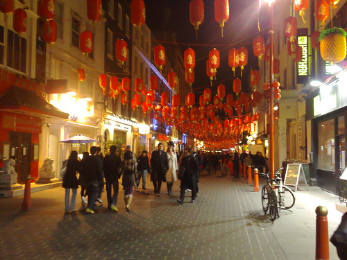 Chinatown in Chinese New Year