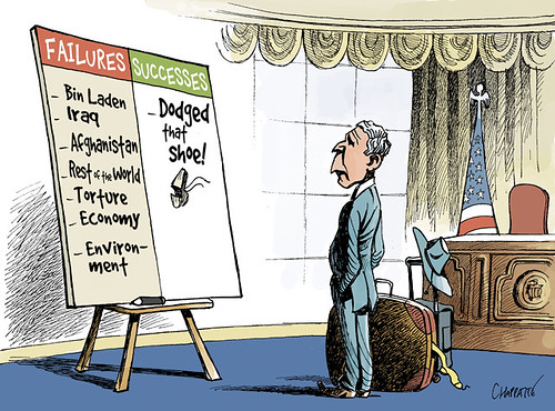 george w bush cartoon. George W Bush#39;s Achievements