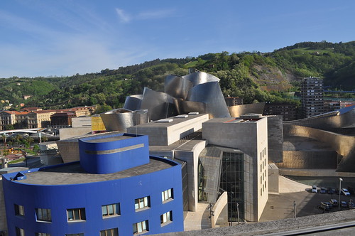 Vista del Guggenheim desde la terraza
